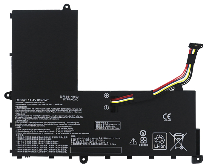 Compatible Notebook Akku ASUS  for B31N1503 