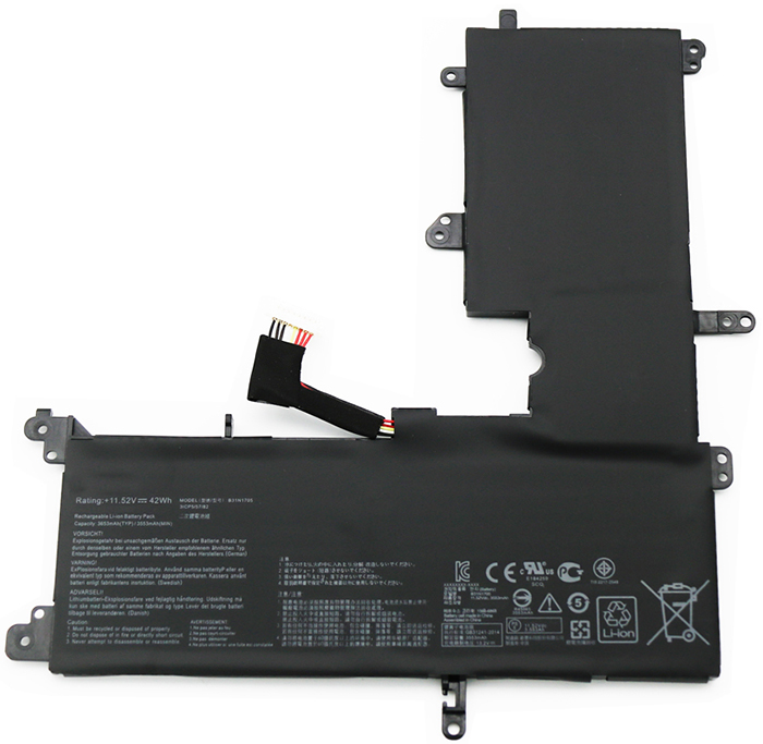 Compatible Notebook Akku asus  for B31N1705 