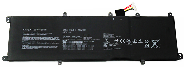Compatible Notebook Akku asus  for C31N1622 
