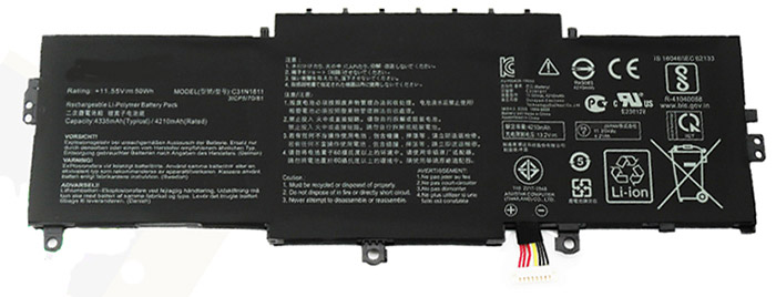 Compatible Notebook Akku Asus  for ZenBook-14-UX433FA 