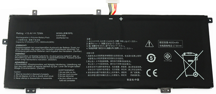 Compatible Notebook Akku ASUS  for C41N1825 