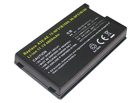 Compatible Notebook Akku asus  for A8E 