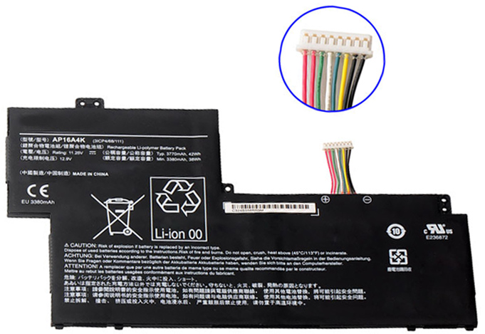 Compatible Notebook Akku ACER  for Swift-1-SF113-31-P63H 