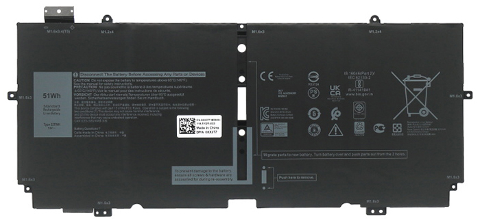 Compatible Notebook Akku Dell  for 0MM6M8 
