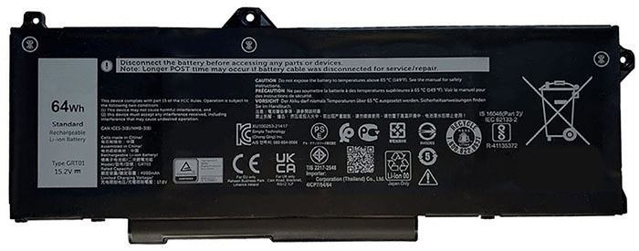 Compatible Notebook Akku Dell  for 0R05P0 