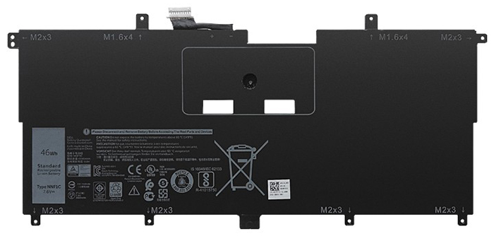 Compatible Notebook Akku dell  for XPS-13-9365-D1605TS 