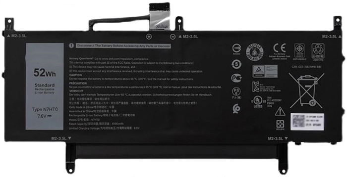 Compatible Notebook Akku DELL  for N7HT0 