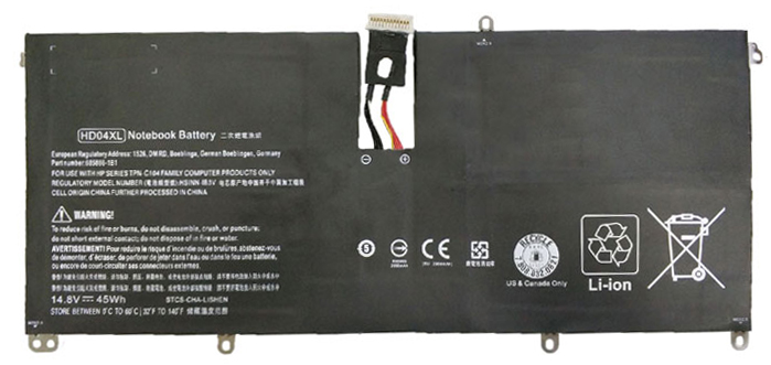 Compatible Notebook Akku HP  for 685866-1B1 