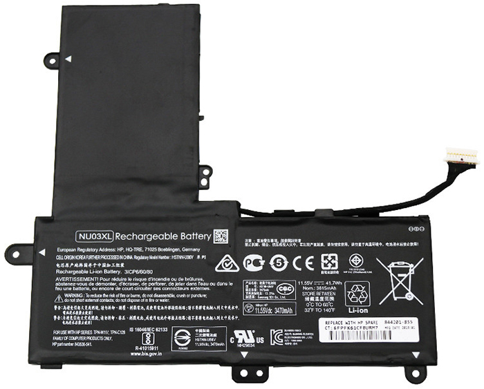 Compatible Notebook Akku hp  for 843536-541 