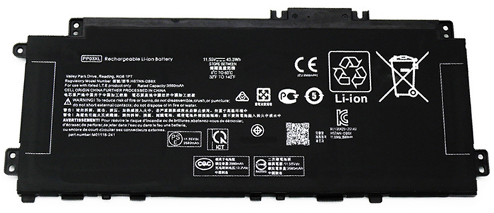 Compatible Notebook Akku hp  for PP03XL 