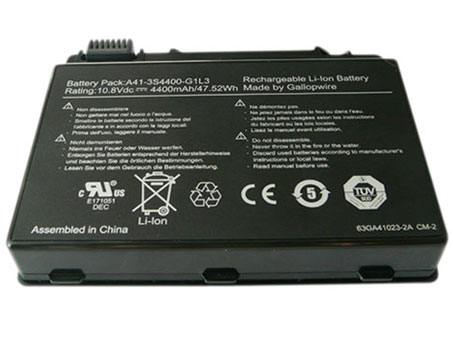 Compatible Notebook Akku UNIWILL  for A41-3S4400-S1B1 