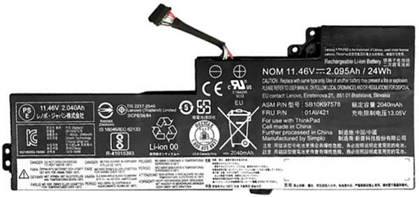 Compatible Notebook Akku LENOVO  for ThinkPad-T480(20L5A009CD) 