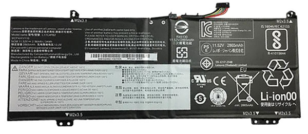 Compatible Notebook Akku Lenovo  for L17C4PB0 
