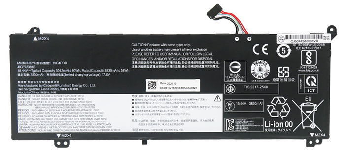 Compatible Notebook Akku Lenovo  for ThinkBook-14-G3-ACL 