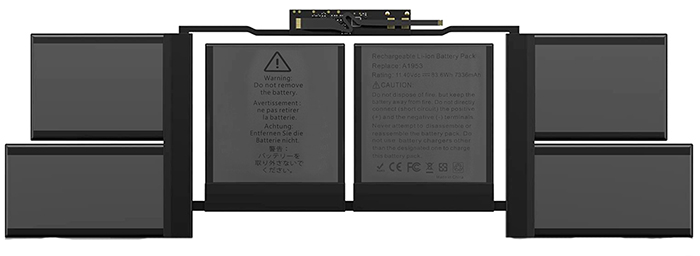 Compatible Notebook Akku apple  for MacBook-Pro-15-A1990-2019-Year 