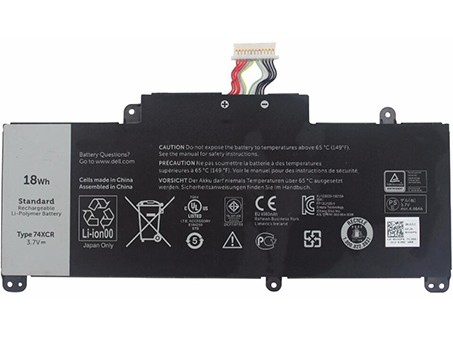 Compatible Notebook Akku dell  for 074XCR 